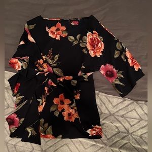 West Kei - Julianne Tie front blouse